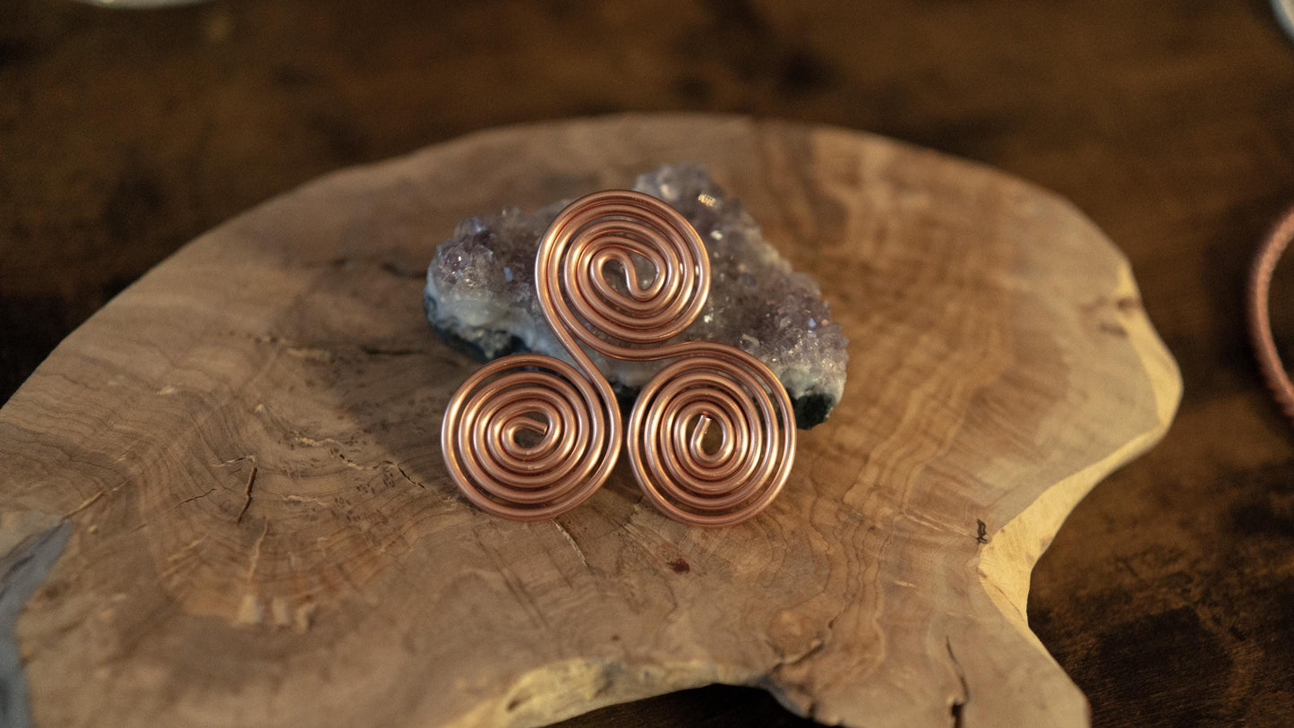 New Earth 999 Cubit Tensor Ring & Triskelion Water Structuring Kit