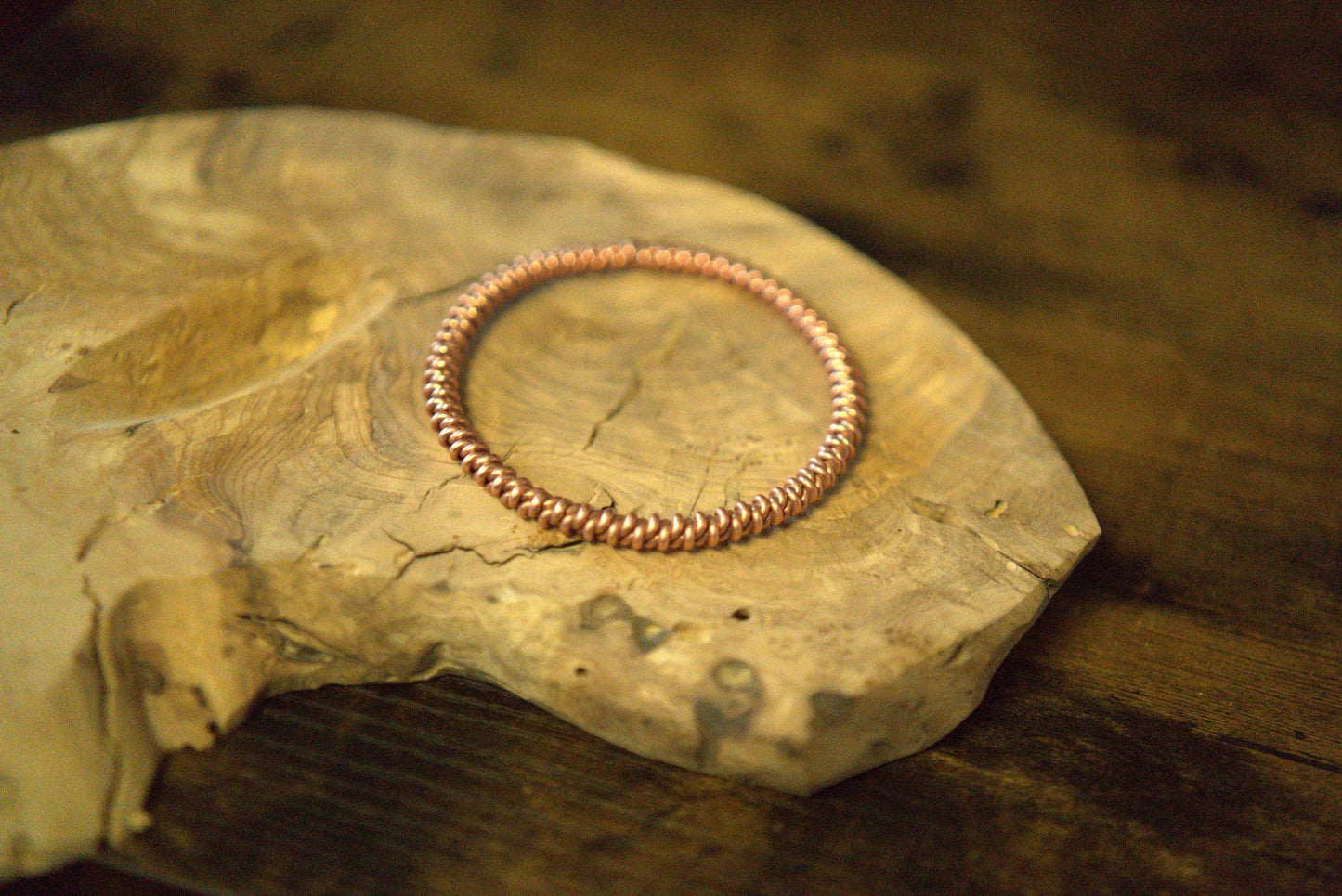 Sacred/Royal Cubit 1/2 Double Twist Tensor Ring
