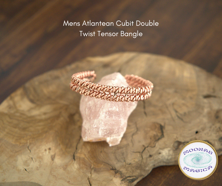 Men’s Atlantean Cubit Double Twist Tensor Bangle