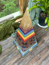 Russian XXL Life Force Energy Orgone & Tensor Pyramid