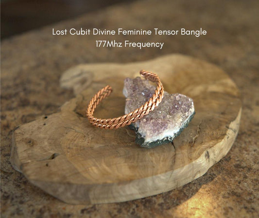Lost/Forbidden Cubit Divine Feminine Tensor Bangle