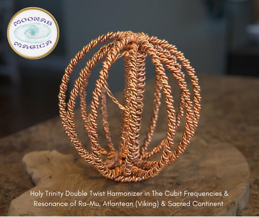Holy Trinity Double Twist Harmonizer (Ra-Mu, Atlantean & Sacred Continent Cubits)