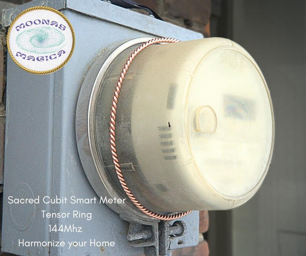 Sacred Cubit Smart Meter Tensor Ring