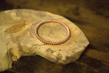 Sacred/Royal Cubit 1/2 Double Twist Tensor Ring