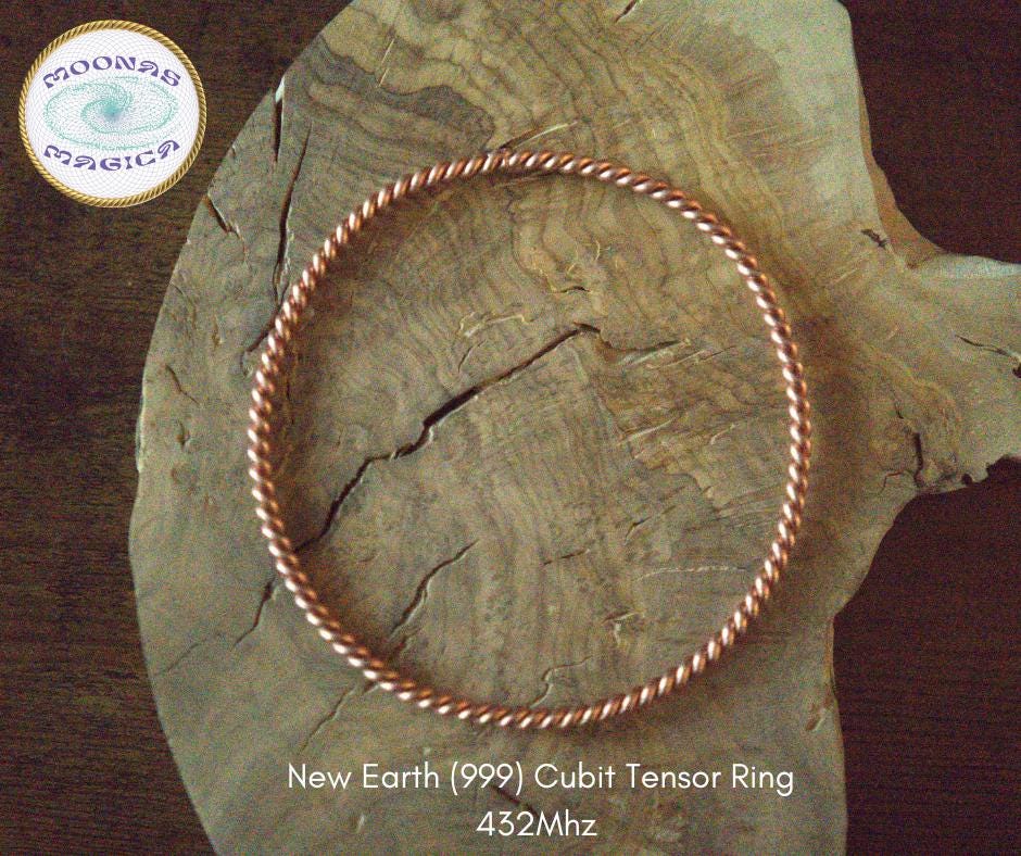 New Earth (999) Cubit Tensor Ring (432Mhz)