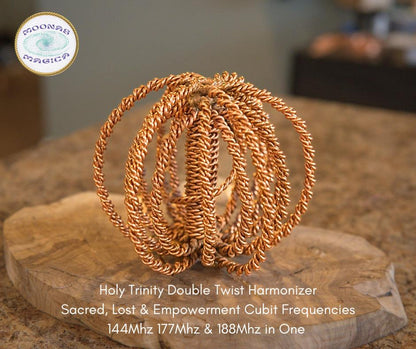 Holy Trinity Double Twist Harmonizer (Sacred, Lost & Empowerment Cubits)