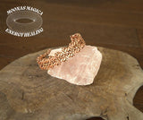 Atlantean Cubit Hammered Dragon Scale Bangle