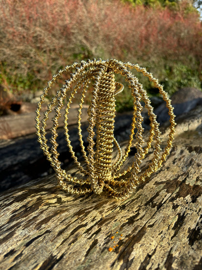 24K Gold Plated Dragon Scale Cosmic Washtub Harmonizer