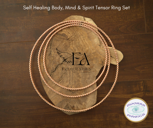 Self-Healing Body, Mind & Spirit Tensor Ring Set