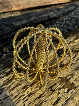 24K Gold Plated Dragon Scale Cosmic Washtub Harmonizer