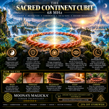 Holy Trinity Tensor Ring Set (Ra-Mu, Atlantean/Viking & Sacred Continent Cubits)