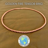 Golden Fire Tensor Ring