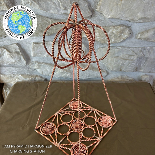 I AM Pyramid Harmonizer Charging Station