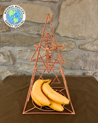 Crystal Merkaba Harmonizer Pyramid Charging Station