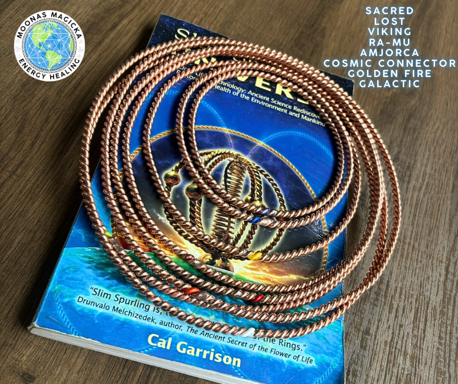 8 Light Ring Chakra Healing Set