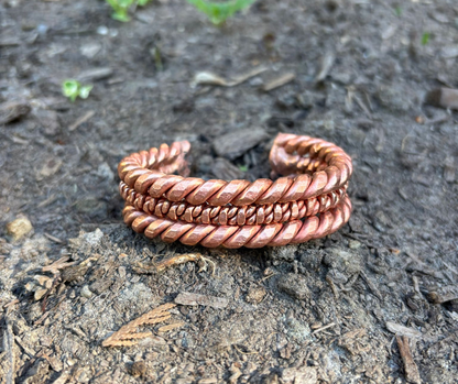 Atlantean Cubit Hammered Bangle (6G & 12G)