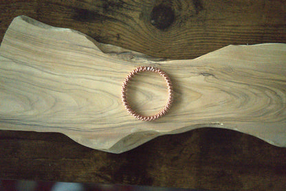 Lost Cubit 1/4 Double Twist Tensor Ring Pendant